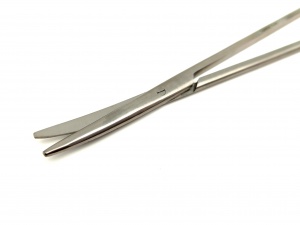 Ножницы для глубоких полостей вертикально-изогнутые 230 мм  П-13-254